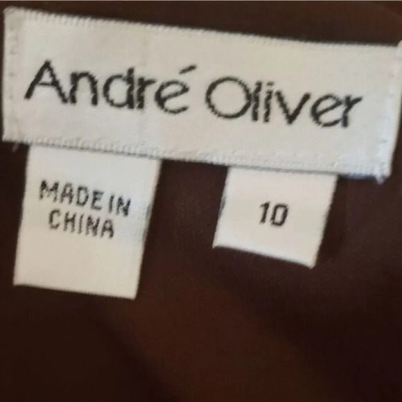 ANDRE OLIVER A-LINE Full Vintage Circle Skirt Size‎ 10 - Picture 6 of 7